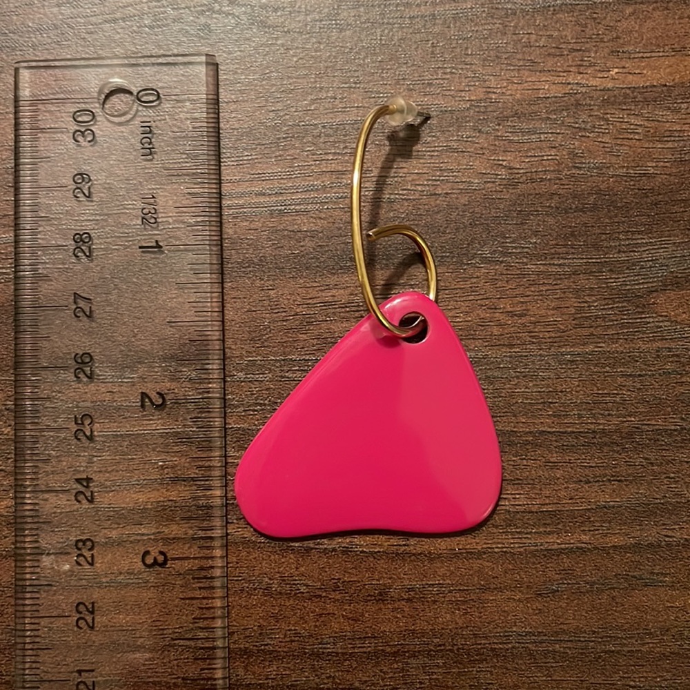 Pink earrings - Picture 3 of 3